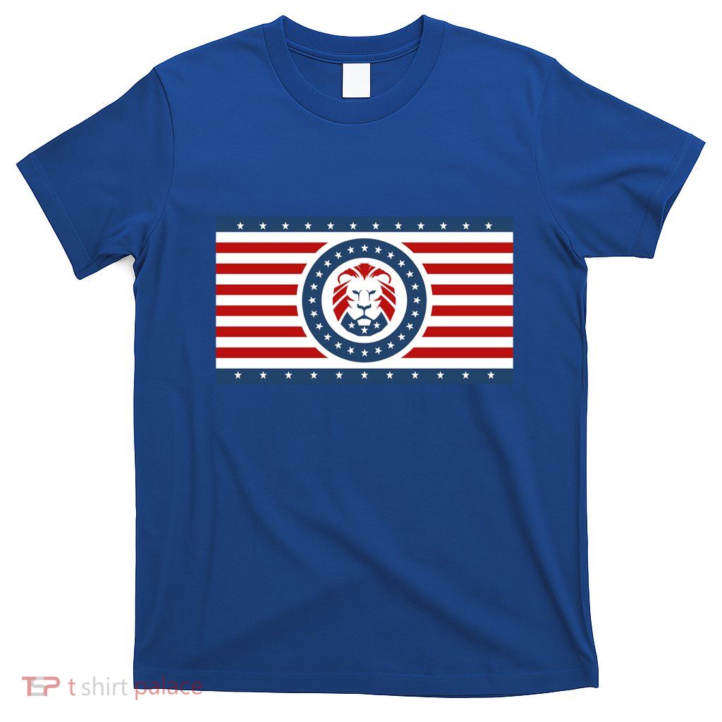 Maga Lion Flag The Patriot Party We The People Gift T-Shirt