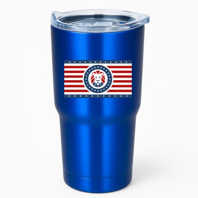Maga Lion Flag The Patriot Party We The People Gift Tumbler