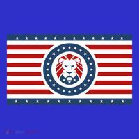 Maga Lion Flag The Patriot Party We The People Gift Baby Bodysuit