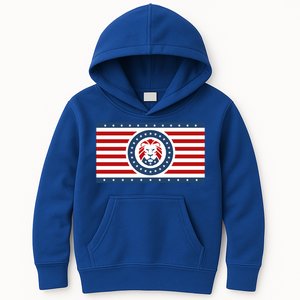 Maga Lion Flag The Patriot Party We The People Gift Kids Hoodie