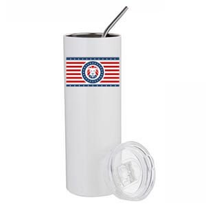 Maga Lion Flag The Patriot Party We The People Gift Stainless Steel Tumbler