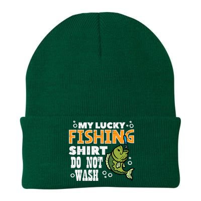 My Lucky Fishing Do Not Wash Funny Fish Angling Knit Cap Winter Beanie