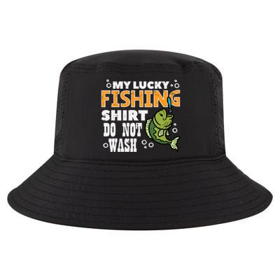 My Lucky Fishing Do Not Wash Funny Fish Angling Cool Comfort Performance Bucket Hat