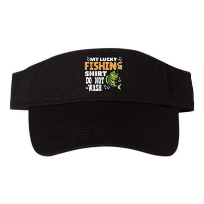 My Lucky Fishing Do Not Wash Funny Fish Angling Valucap Bio-Washed Visor