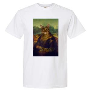 Meowing Lisa Funny Cat Cat Art Cat Lover Cat Owner Garment-Dyed Heavyweight T-Shirt