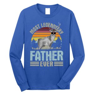 Most Legendeery Father Ever Deer Hunting Hunter FatherS Day Great Gift Long Sleeve Shirt