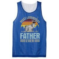 Most Legendeery Father Ever Deer Hunting Hunter FatherS Day Great Gift Mesh Reversible Basketball Jersey Tank