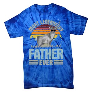 Most Legendeery Father Ever Deer Hunting Hunter FatherS Day Great Gift Tie-Dye T-Shirt