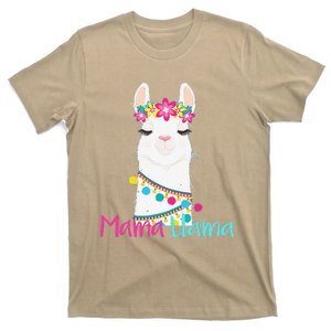 Mama Llama Funny Mother's Day Women Mom Birthday T-Shirt