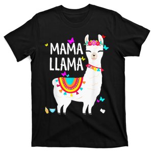 Mama Llama Funny Mother's Day  Mom Birthday T-Shirt