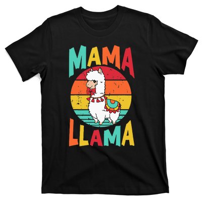 Mama Llama Funny Mother's Day  Mom Birthday T-Shirt