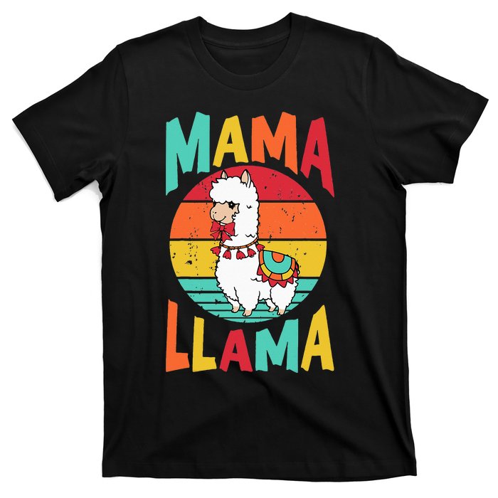 Mama Llama Funny Mother's Day  Mom Birthday T-Shirt