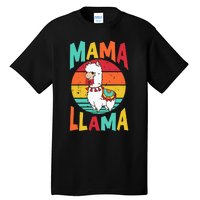 Mama Llama Funny Mother's Day  Mom Birthday Tall T-Shirt