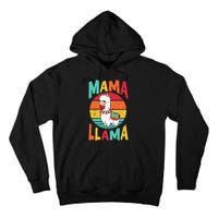 Mama Llama Funny Mother's Day  Mom Birthday Tall Hoodie