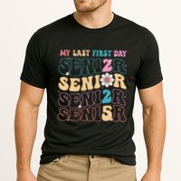 My Last First Day Senior 2025 Back To School Class Groovy Performance Shirt