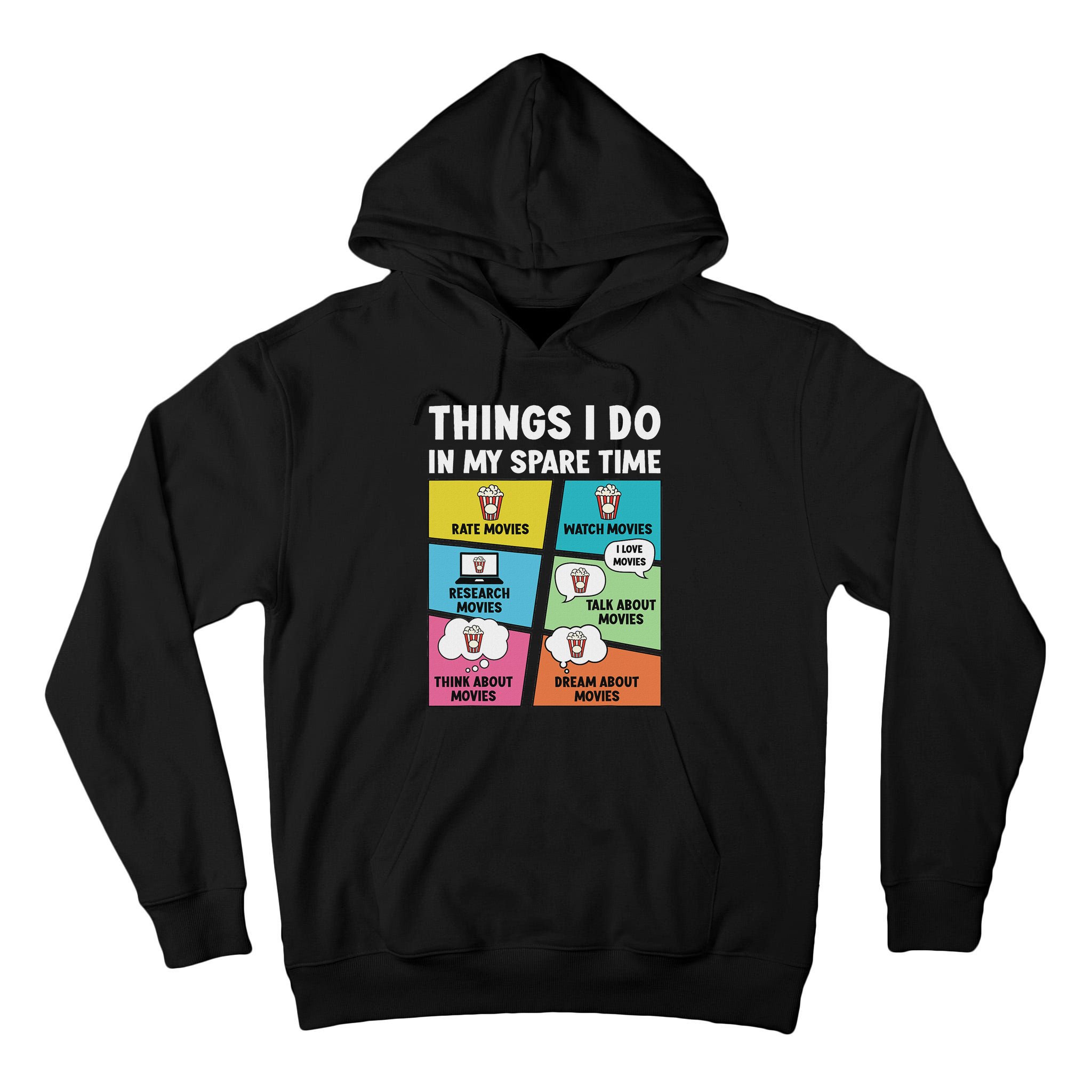 Movie Lover Film Enthusiast Cinema Lover Cinephile Tall Hoodie