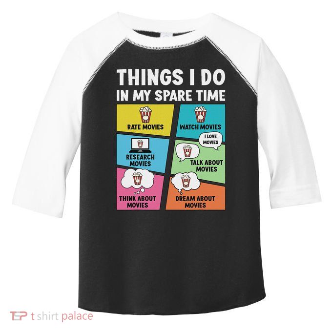 Movie Lover Film Enthusiast Cinema Lover Cinephile Toddler Fine Jersey T-Shirt