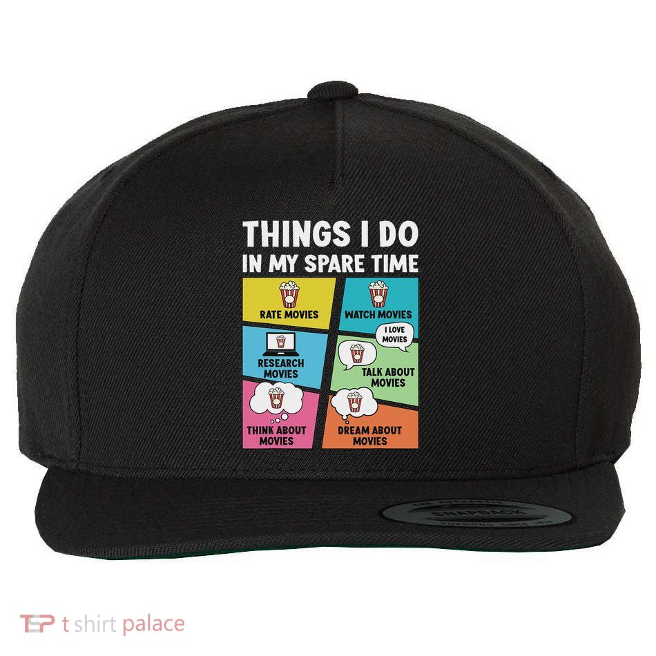 Movie Lover Film Enthusiast Cinema Lover Cinephile Wool Snapback Cap