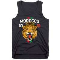 Morocco Lion Flag Sport Soccer Jersey Tee Football Proud Tank Top