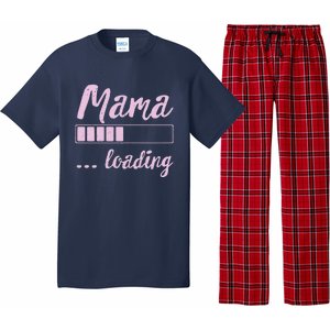 Mama Loading Future Mom Funny New Mommy Mother Soon To Be Pajama Set