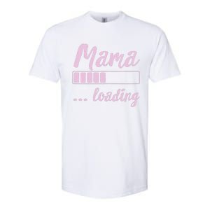 Mama Loading Future Mom Funny New Mommy Mother Soon To Be Softstyle CVC T-Shirt