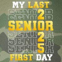 My Last First Day Senior 2025 Back To School Class Of 2025 Legacy Tie Dye Trucker Hat