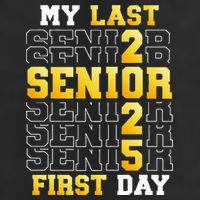 My Last First Day Senior 2025 Back To School Class Of 2025 Trucker Hat