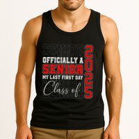 My Last First Day Senior 2025 Back To School Class Of 2025 Tank Top