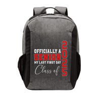 My Last First Day Senior 2025 Back To School Class Of 2025 Vector Backpack