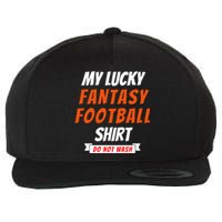 My Lucky Fantasy Football, Novelty, Fantasy Football Champ Wool Snapback Cap