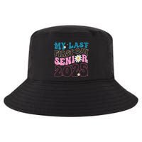 My Last First Day Senior 2025 Daisy Back To School Cool Comfort Performance Bucket Hat