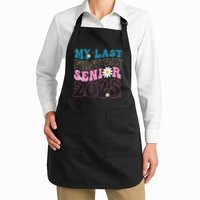 My Last First Day Senior 2025 Daisy Back To School Apron