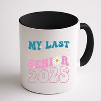 My Last First Day Senior 2025 Daisy Back To School Mug