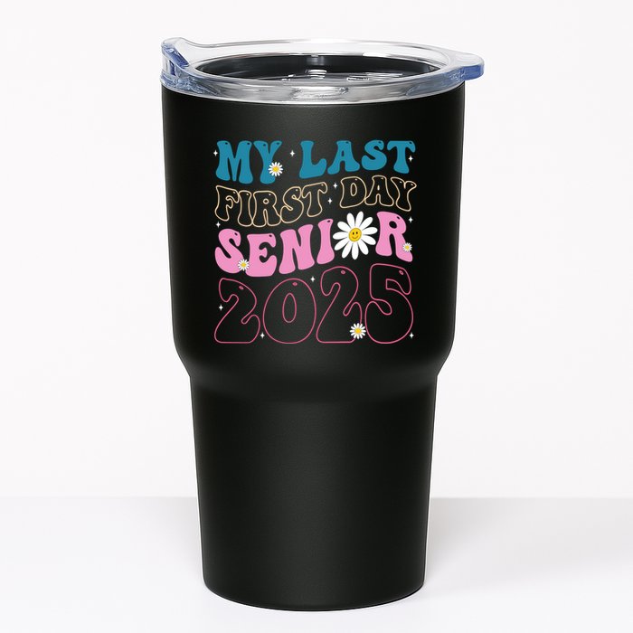 My Last First Day Senior 2025 Daisy Back To School Tumbler