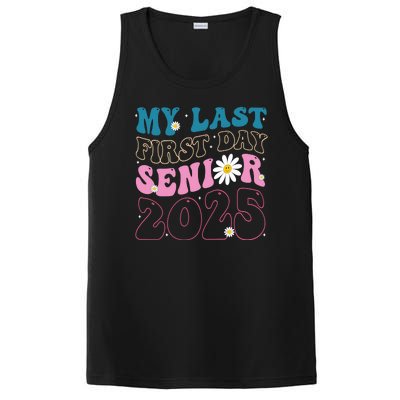 My Last First Day Senior 2025 Daisy Back To School PosiCharge Competitor Tank