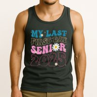 My Last First Day Senior 2025 Daisy Back To School Tank Top