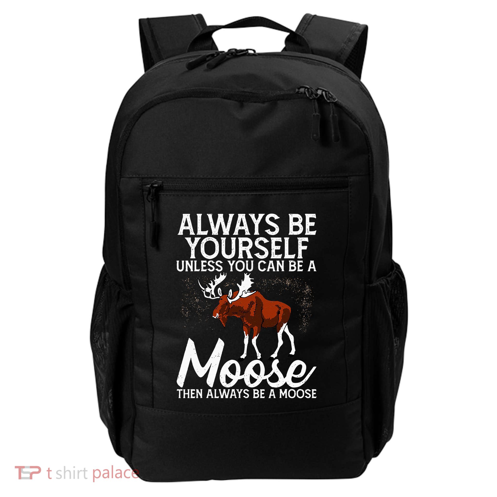 Moose Lover Funny Saying Moose Daily Commute Backpack