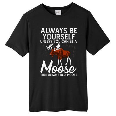 Moose Lover Funny Saying Moose Tall Fusion ChromaSoft Performance T-Shirt