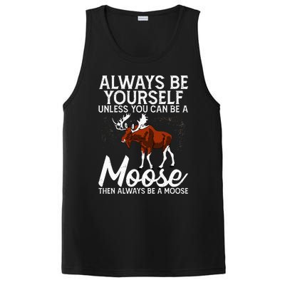 Moose Lover Funny Saying Moose PosiCharge Competitor Tank