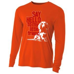 My Little Friend Meaningful Gift Cooling Performance Long Sleeve Crew