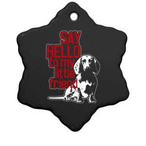 My Little Friend Meaningful Gift Ceramic Star Ornament