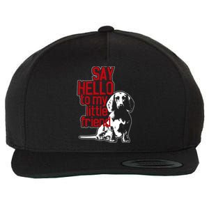 My Little Friend Meaningful Gift Wool Snapback Cap