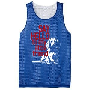 My Little Friend Meaningful Gift Mesh Reversible Basketball Jersey Tank