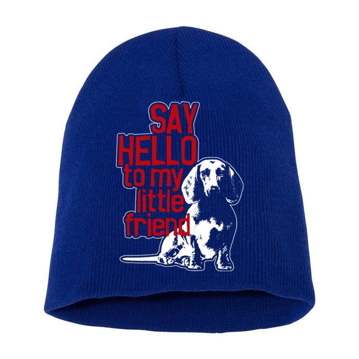 My Little Friend Meaningful Gift Short Acrylic Beanie