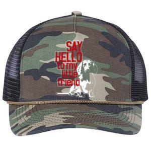 My Little Friend Meaningful Gift Retro Rope Trucker Hat Cap