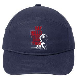 My Little Friend Meaningful Gift 7-Panel Snapback Hat