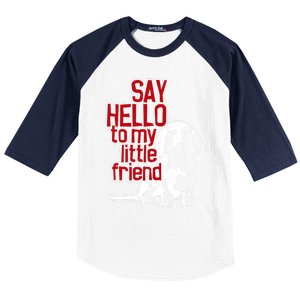 My Little Friend Meaningful Gift Baseball Sleeve Shirt