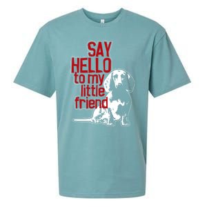 My Little Friend Meaningful Gift Sueded Cloud Jersey T-Shirt