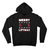 Merry Liftmas Funny Christmas Gym Workout Fitness Gift Hoodie