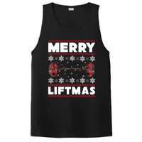 Merry Liftmas Funny Christmas Gym Workout Fitness Gift PosiCharge Competitor Tank